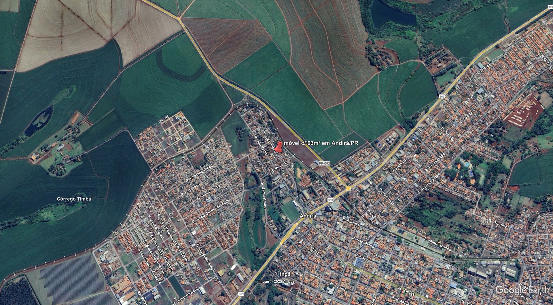 Lote 2.1 - imóvel c/ 63m² na vila santa inês em andirá/pr