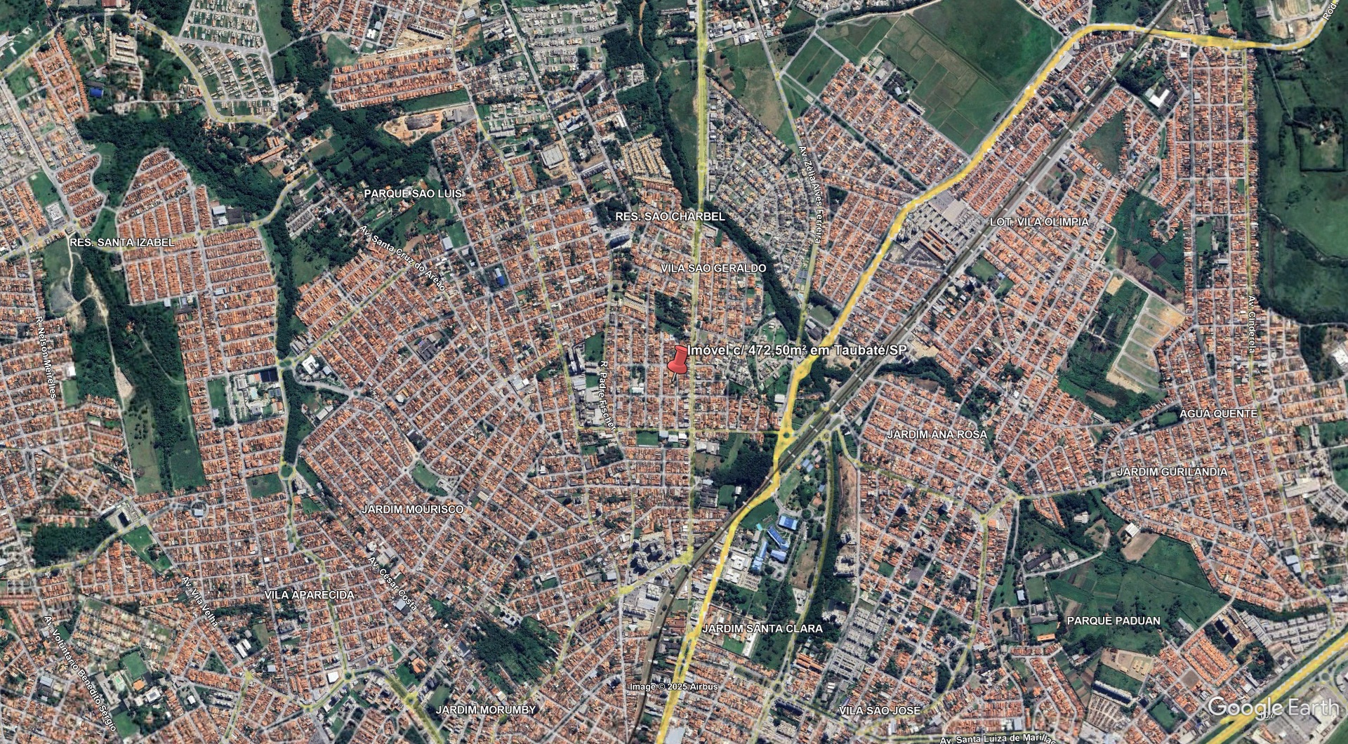 Lote 2.1 - direitos - imóvel c/ 472,50m² no jardim califórnia em taubaté/sp