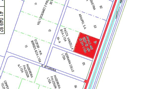 Imóvel C/ 10.000m² No Distrito Ind. Consolidado Triângulo Em Telêmaco Borba/pr, localizado em Telêmaco Borba - PR