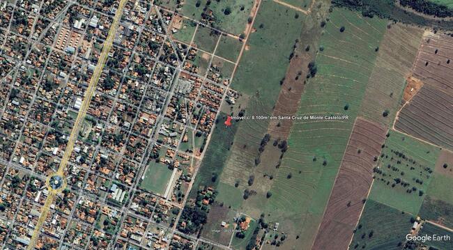 Imóvel C/ 8.100m² Em Santa Cruz De Monte Castelo/pr, localizado em Santa Cruz De Monte Castelo - PR