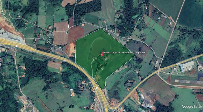 Imóvel C/ 6,50 Alq. Em Siqueira Campos/pr, localizado em Siqueira Campos - PR