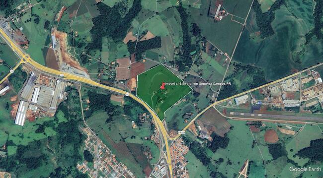 Imóvel C/ 6,50 Alq. Em Siqueira Campos/pr, localizado em Siqueira Campos - PR