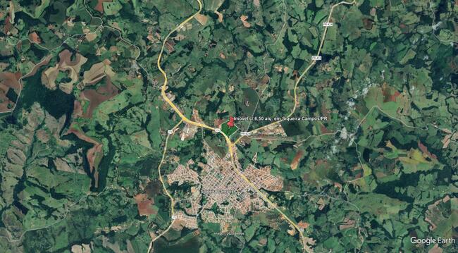 Imóvel C/ 6,50 Alq. Em Siqueira Campos/pr, localizado em Siqueira Campos - PR