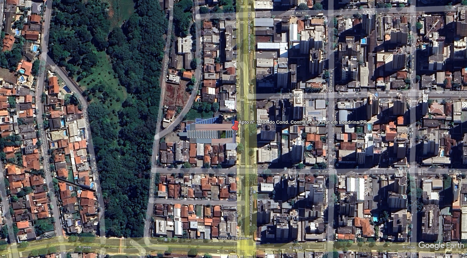 Lote 1.1 - apto nº 1.701 do cond. com. escuna flat em londrina/pr