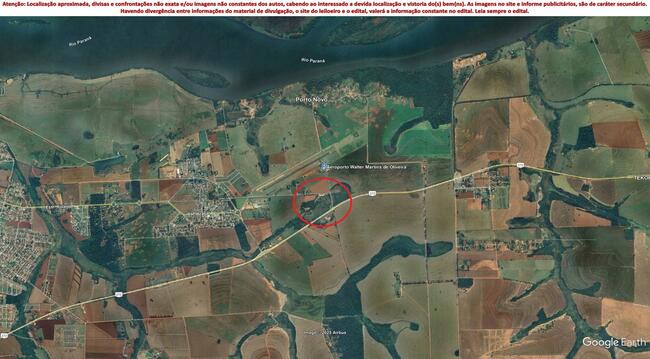 Imóvel C/ 61.329,46m² No Lot. Cia. Mate Laranjeira Em Guaíra/pr, localizado em Guaíra - PR