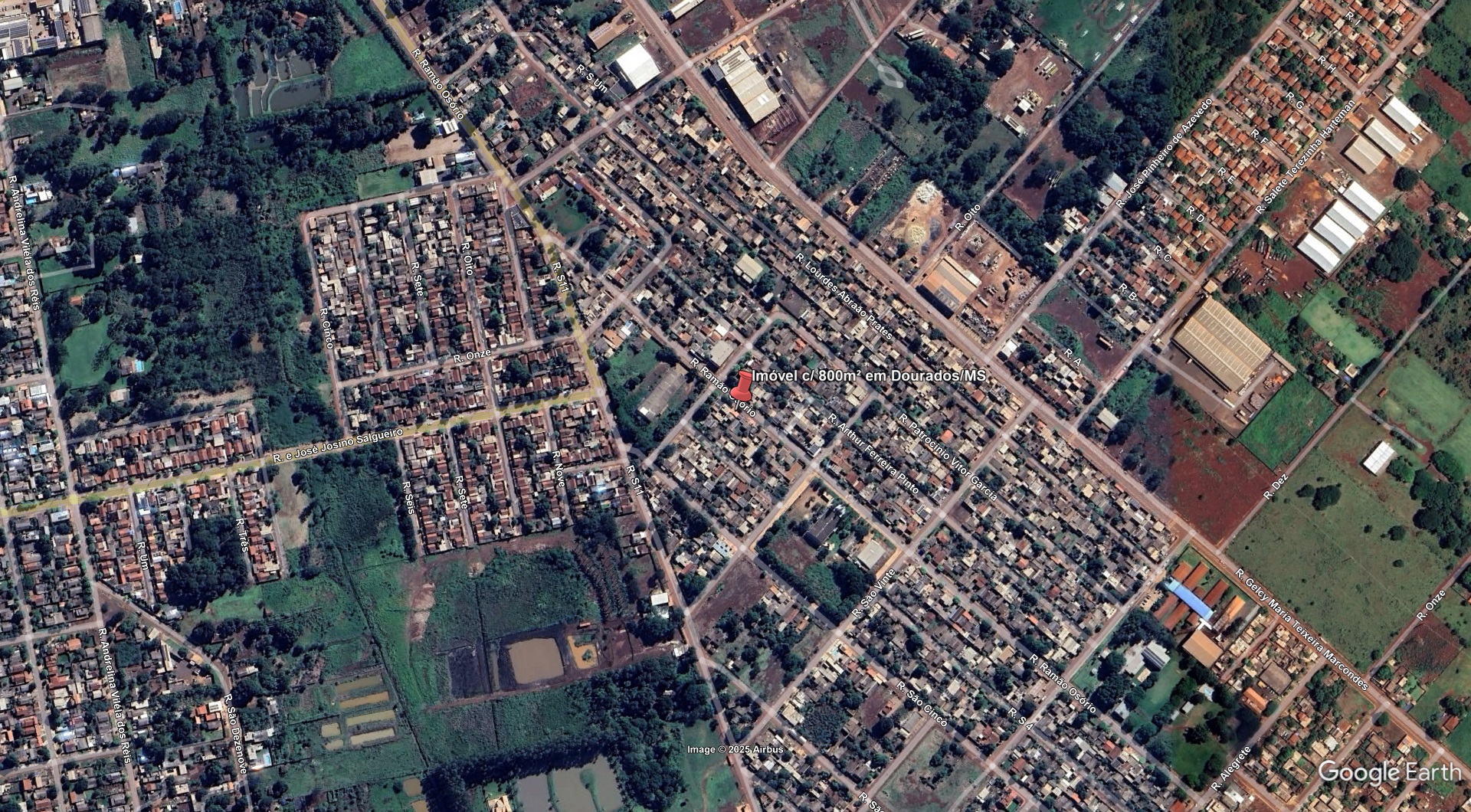Lote 1.1 - imóvel c/ 800m² no parque das nações ii em dourados/ms