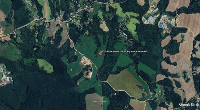 50% De Um Imóvel C/ 6,85 Alq. Em Carambeí/pr, localizado em Carambeí - PR