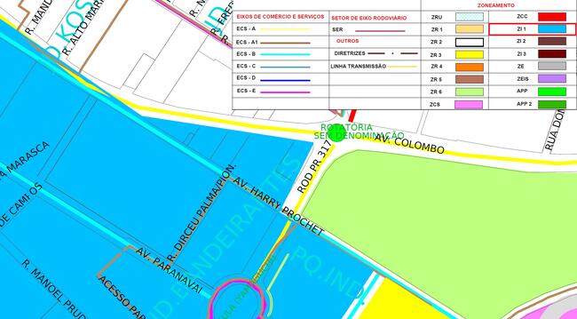 Imóvel C/ 2.430,63m² Em Maringá/pr, localizado em Maringá - PR