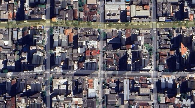 Apto Nº 602 Do Ed. Columbia Em Londrina/pr, localizado em Londrina - PR