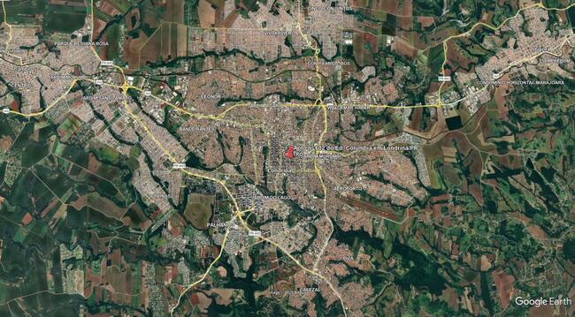 Apto Nº 602 Do Ed. Columbia Em Londrina/pr, localizado em Londrina - PR