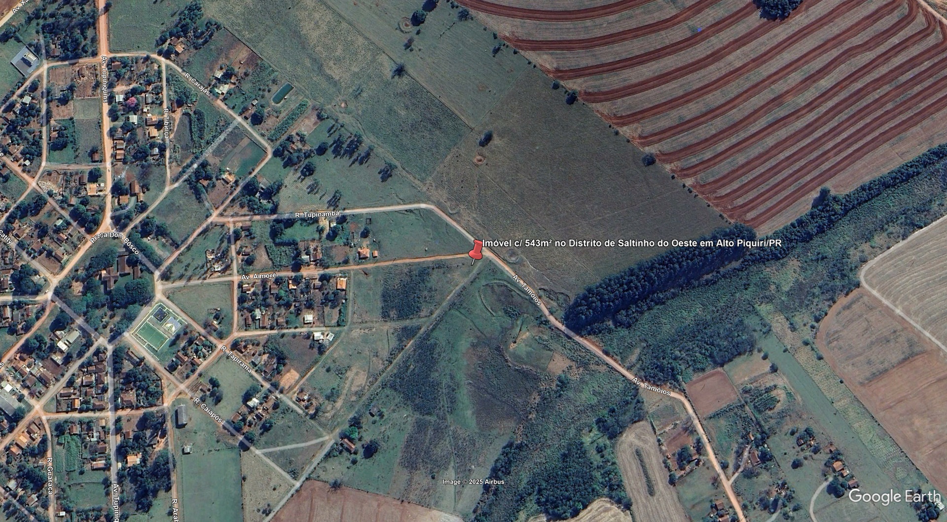Lote 1.1 - imóvel c/ 543m² no distrito de saltinho do oeste em alto piquiri/pr