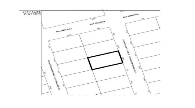 Imóvel C/ 800m² No Distrito De São Luiz Do Oeste Em Toledo/pr, localizado em Toledo - PR