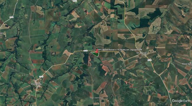 20% De Um Imóvel C/ 15,50 Alq. Em Jaguapitã/pr, localizado em Jaguapitã - PR