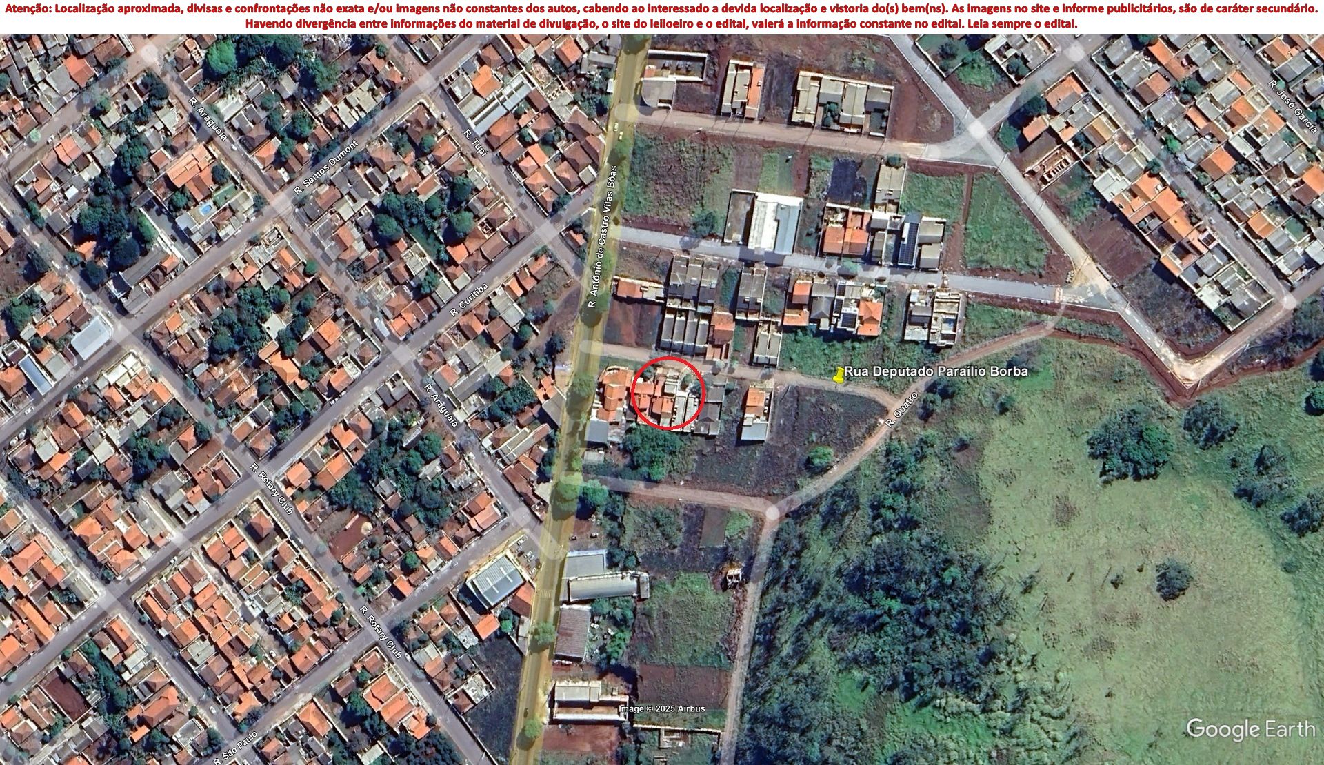 Imóvel c/ 150m² no Conj. Res. Ana Laura II em Santo Antônio da Platina/PR - leilão judicial - Não informado BR - lance mínimo R$ 81.880