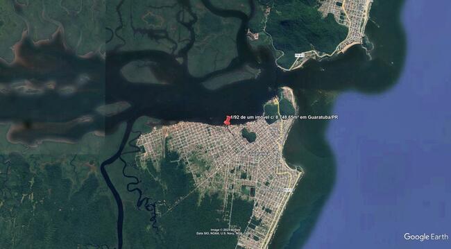 1/92 De Um Imóvel C/ 8.748,65m² Em Guaratuba/pr, localizado em Guaratuba - PR