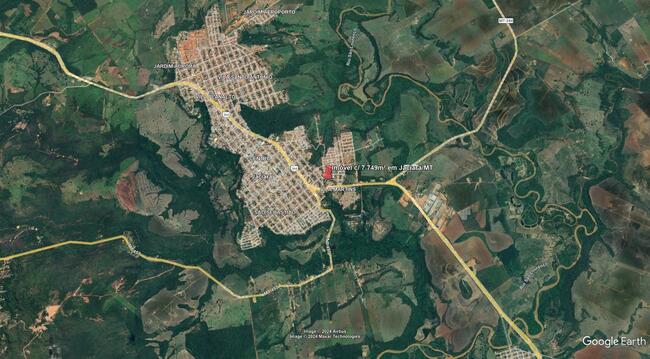 Imóvel C/ 7.749m² No Bairro Carijós Ii Em Jaciara/mt, localizado em Jaciara - MT