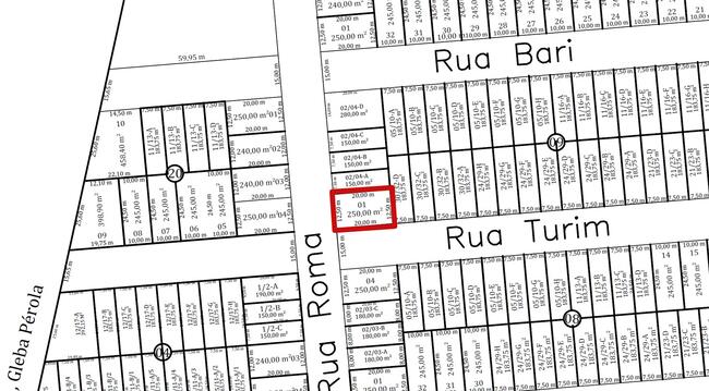 Imóvel C/ 250m² No Parque Res. Bella Itália Em Pérola/pr, localizado em Pérola - PR
