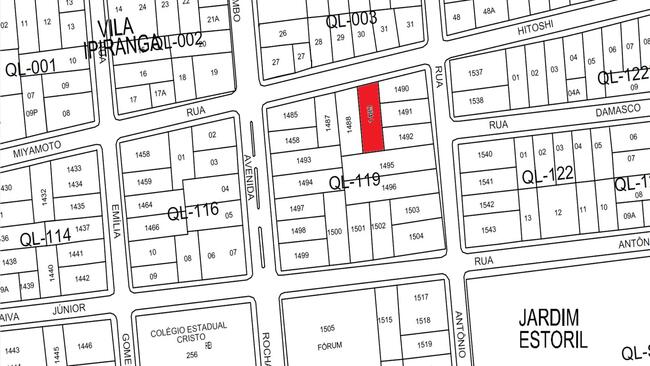 Imóvel C/ 485m² No Jardim Estoril Em Cornélio Procópio/pr, localizado em Cornélio Procópio - PR