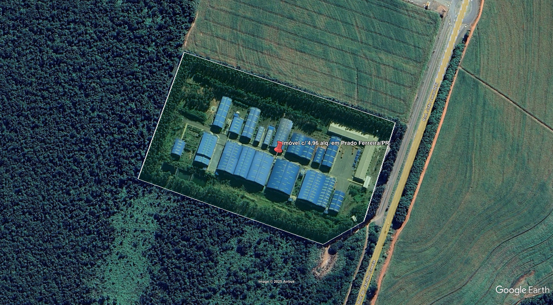 Imóvel c/ 4,56 alq. em Prado Ferreira/PR - leilão judicial - Prado Ferreira PR - lance mínimo R$ 23.250.000