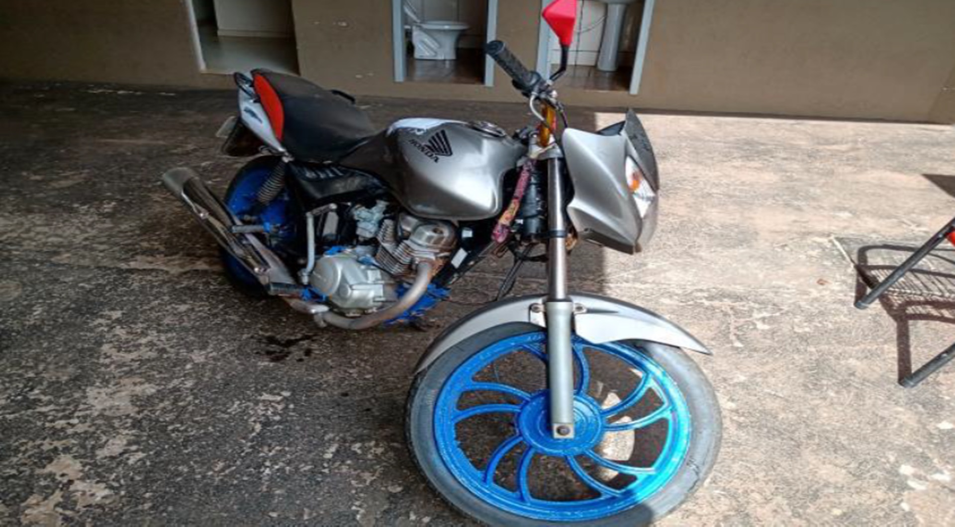 Sucata - Honda CG 150, Titan MIX KS em Ivaiporã/PR - leilão judicial - Não informado BR - lance mínimo R$ 240