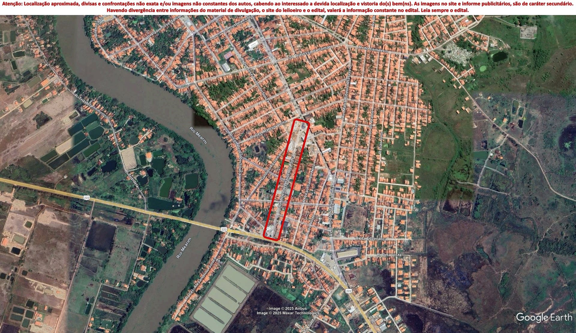 Imóvel c/ 148,40m² no Centro de Arari/MA - leilão judicial - Não informado BR - lance mínimo R$ 189.981