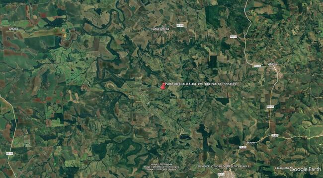 Parte Ideal C/ 0,5 Alq. Em Ribeirão Do Pinhal/pr, localizado em Ribeirão Do Pinhal - PR
