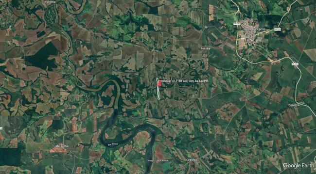 Imóvel C/ 7,50 Alq. Em Assaí/pr, localizado em Assaí - PR