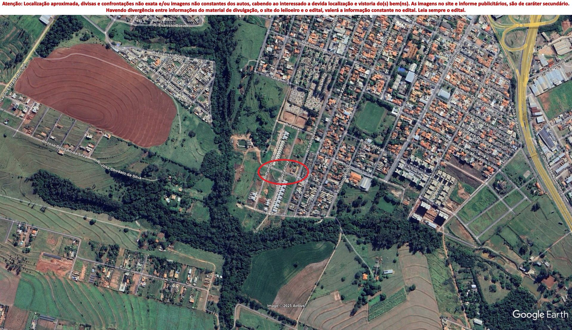 Imóvel c/ 160,03m² em Mandaguaçu/PR - leilão judicial - Não informado BR - lance mínimo R$ 35.000