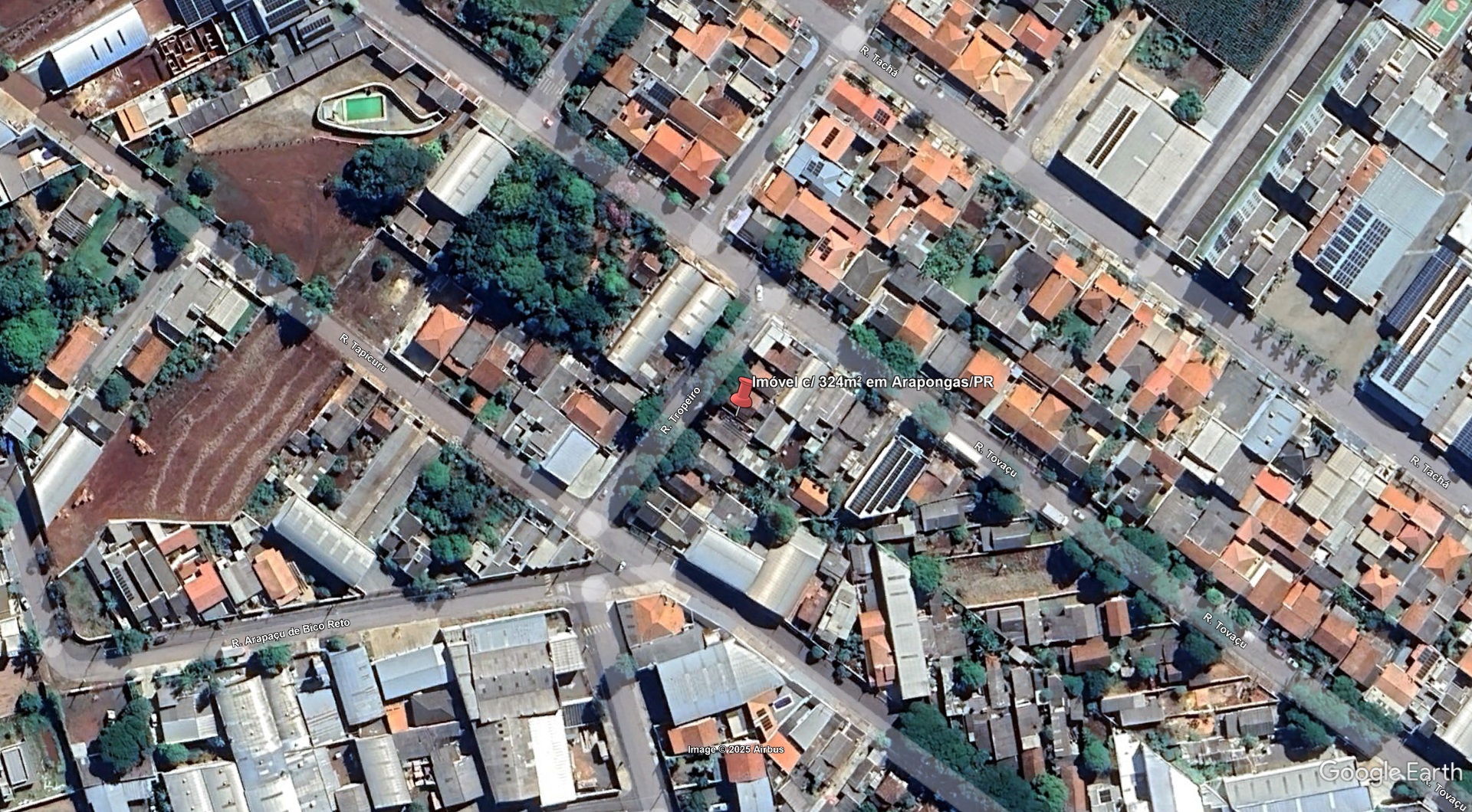 Imóvel c/ 324m² na Vila Castro em Arapongas/PR - leilão judicial - Arapongas PR - lance mínimo R$ 95.000