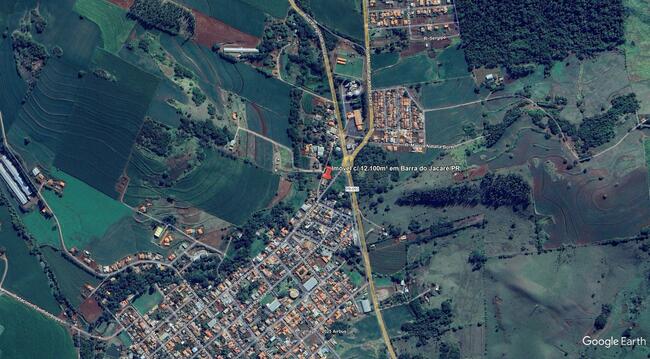 Imóvel C/ 12.100m² No Bairro Dourado Em Barra Do Jacaré/pr, localizado em Barra Do Jacaré - PR