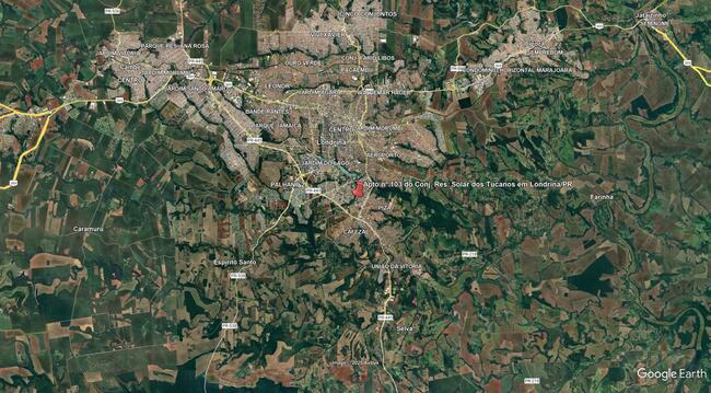 Apto Nº 103 Do Conj. Res. Solar Dos Tucanos Em Londrina/pr, localizado em Londrina - PR