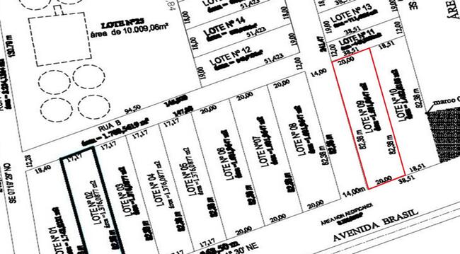 Imóvel C/ 1.601,9647m² Lot. São Gabriel Em Andirá/pr, localizado em Andirá - PR