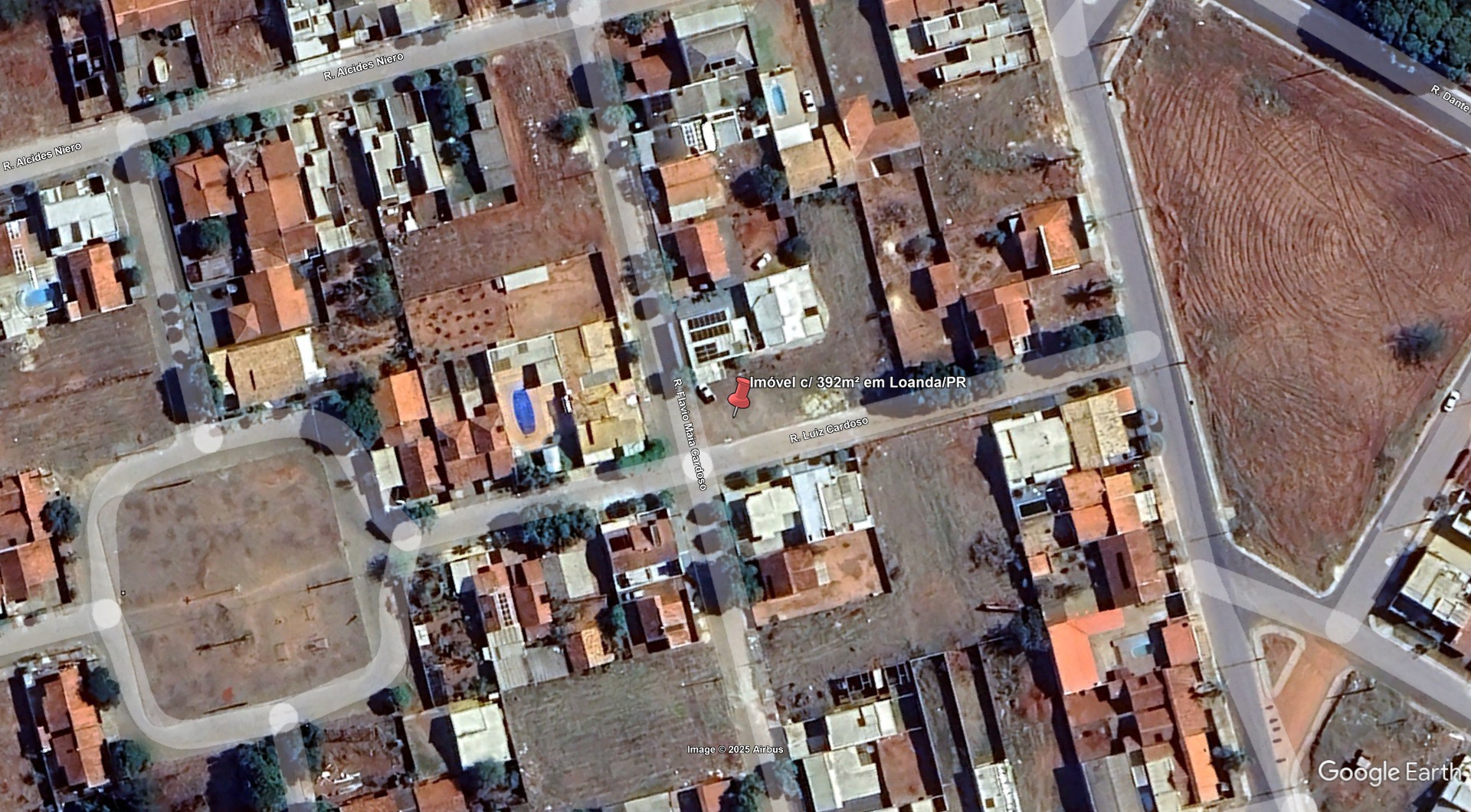 Imóvel c/ 392m² no Lot. Maranata em Loanda/PR - leilão judicial - Loanda PR - lance mínimo R$ 20.400