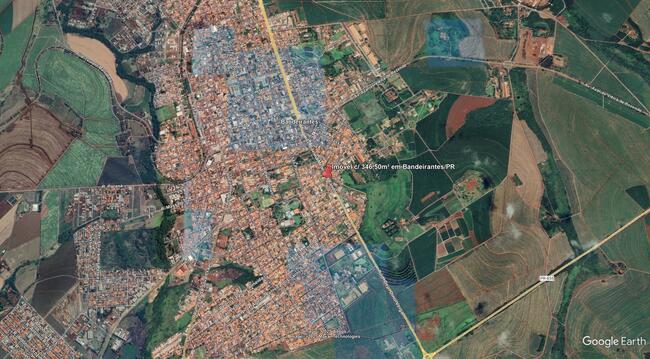 Imóvel C/ 346,50m² No Lot. Gammarano Em Bandeirantes/pr, localizado em Bandeirantes - PR, bairro Vila Moretti