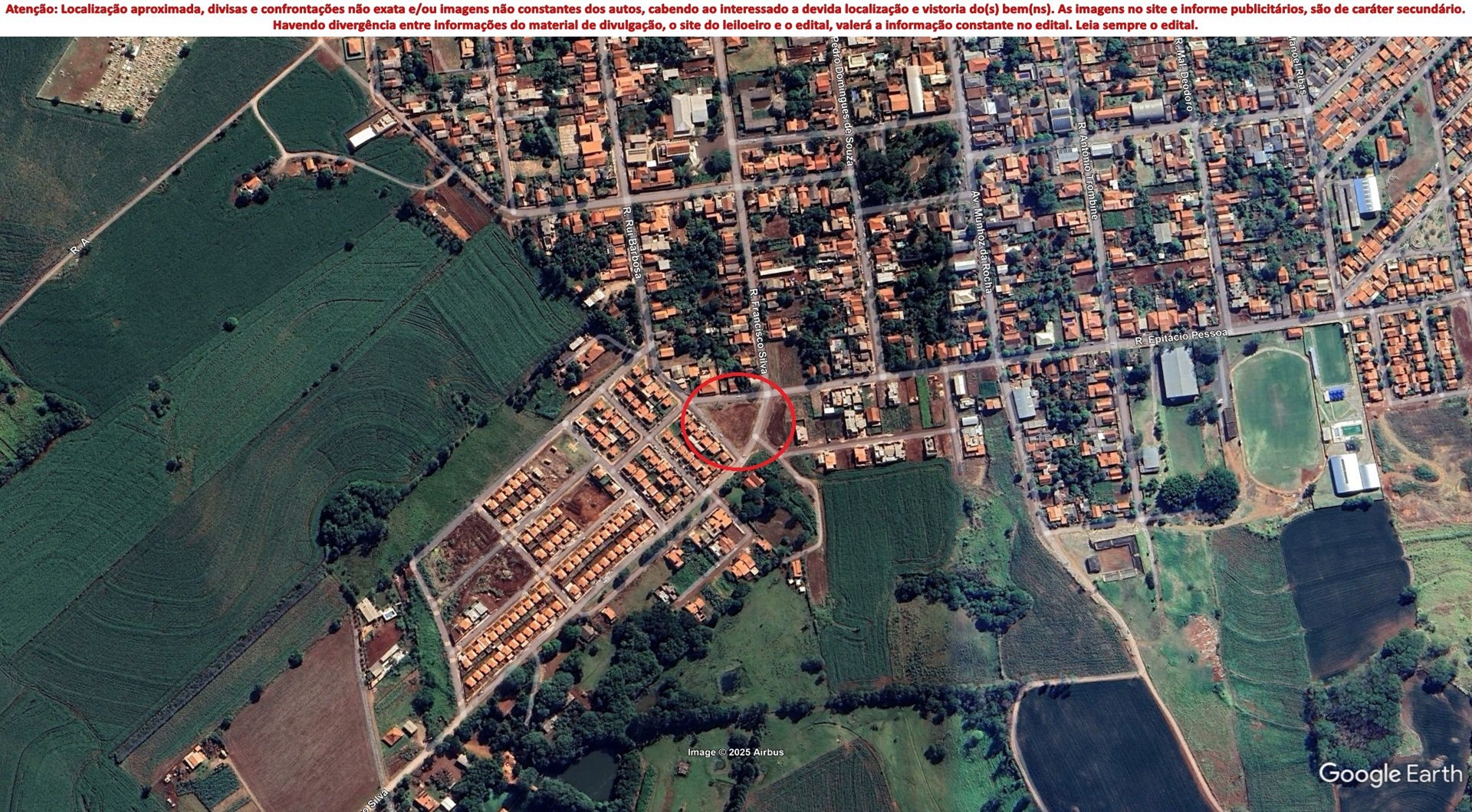 Imóvel c/ 1.539m² em Leópolis/PR - leilão judicial - Não informado BR - lance mínimo R$ 66.000