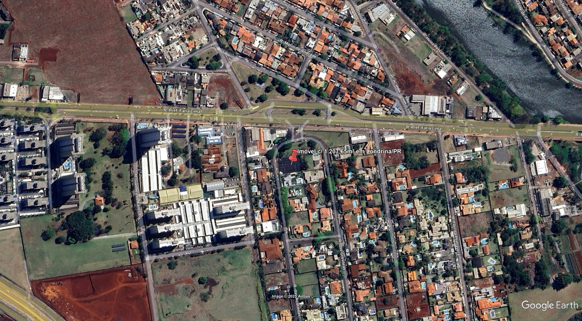 Imóvel c/ 1.207,65m² no Bairro Colina Verde em Londrina/PR - leilão judicial - Londrina PR - lance mínimo R$ 909.570