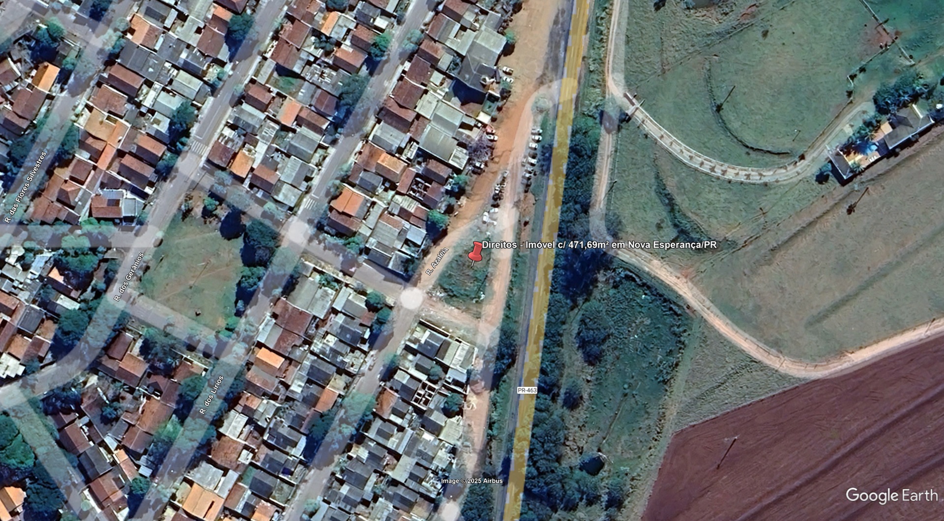 Direitos - Imóvel c/ 471,69m² no Conj. Res. Vale do Sol em Nova Esperança/PR - leilão judicial - Não informado BR - lance mínimo R$ 21.218