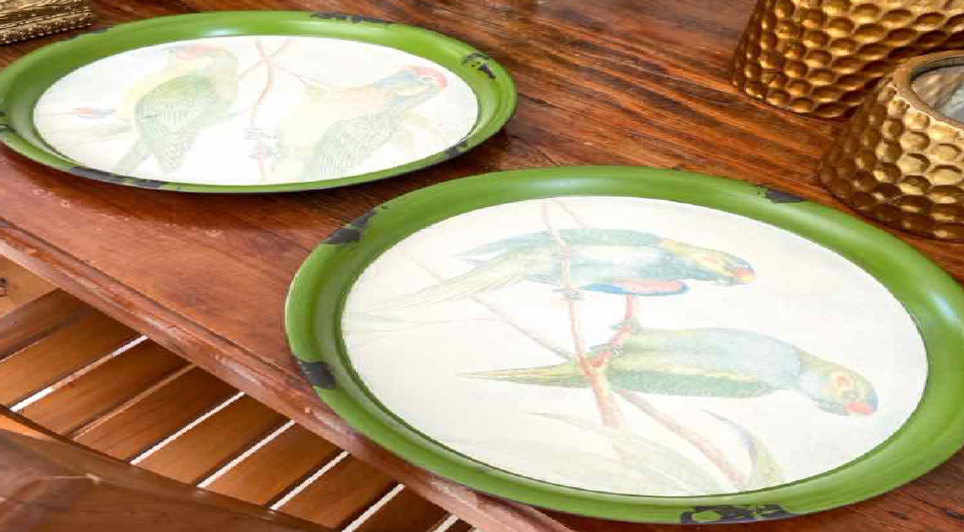 02 quadros redondos de periquito pequeno - leilão judicial - Não informado BR - lance mínimo R$ 125