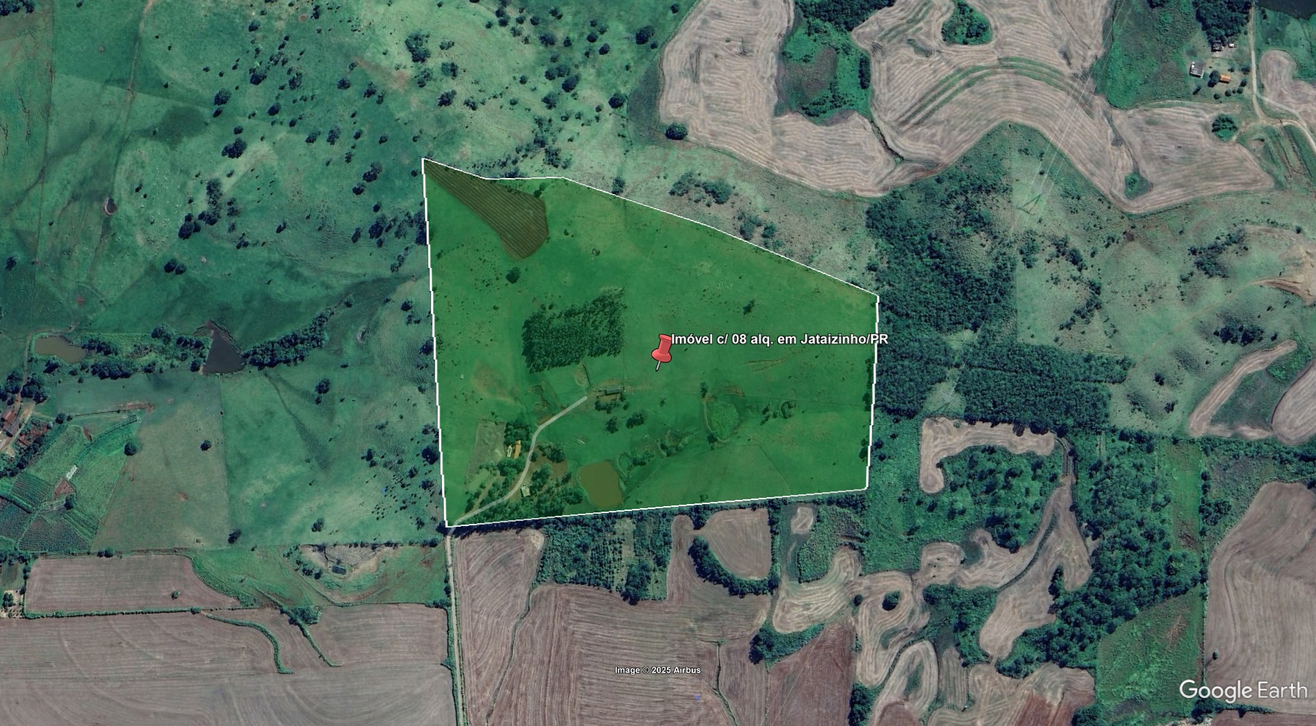 Imóvel c/ 08 alq. em Jataizinho/PR - leilão extrajudicial - Jataizinho PR - lance mínimo R$ 1.840.594