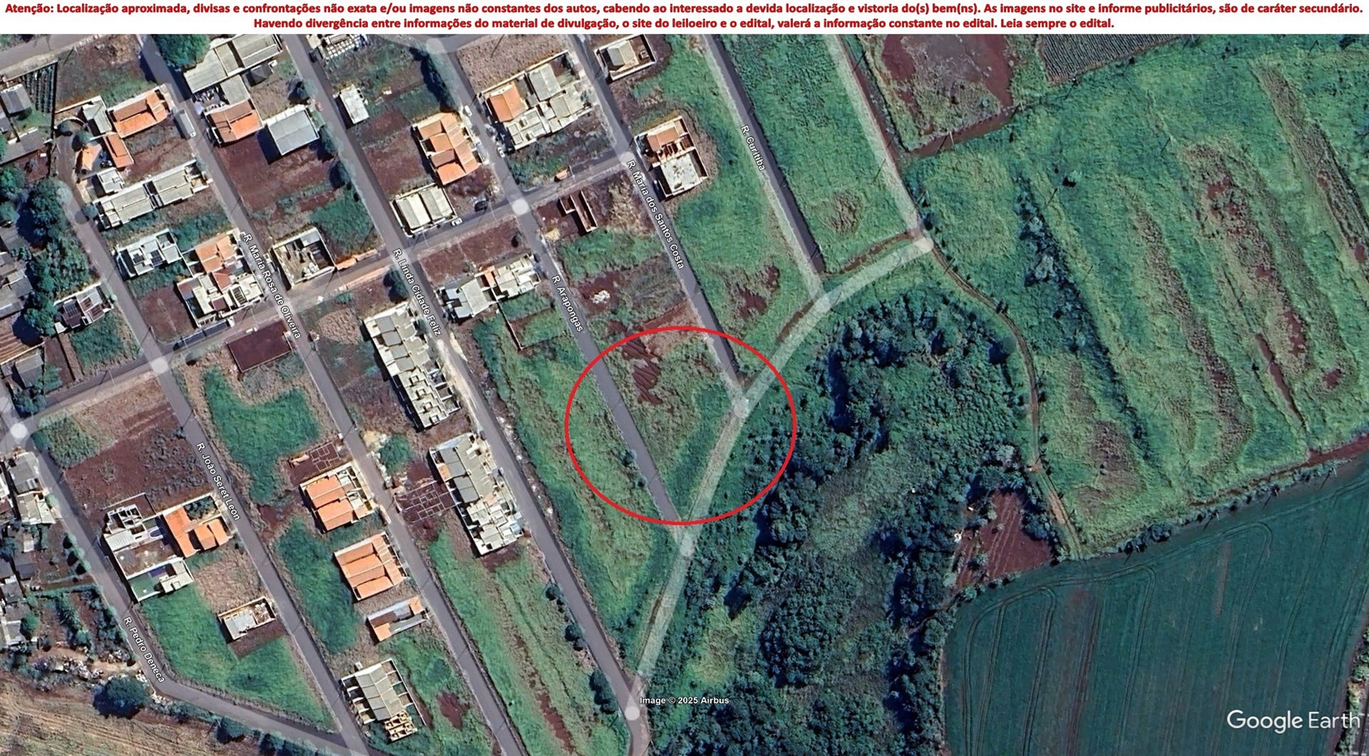 Imóvel c/ 250m² no Jardim Oliveira em Apucarana/PR - leilão judicial - Apucarana PR - lance mínimo R$ 54.288
