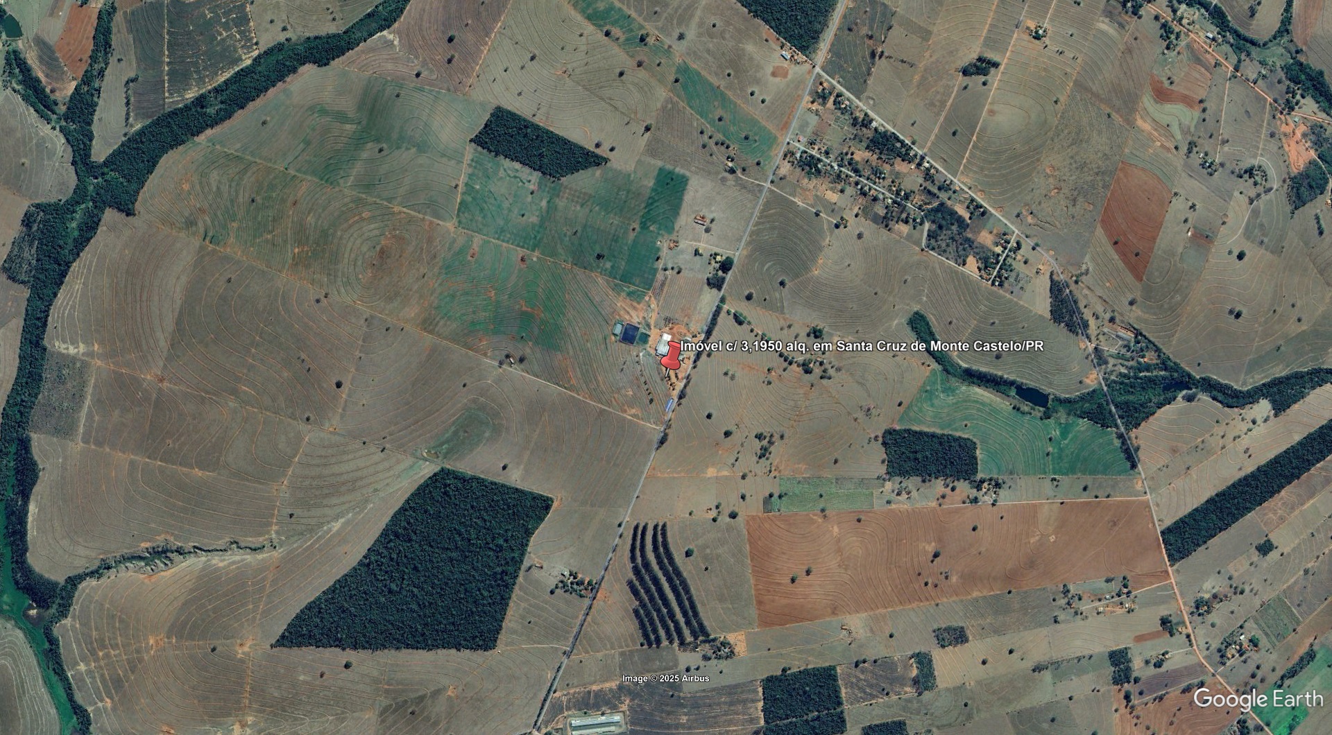 Imóvel c/ 3,1950 alq. em Santa Cruz de Monte Castelo/PR - leilão judicial - Santa Cruz de Monte Castelo PR - lance mínimo R$ 287.550