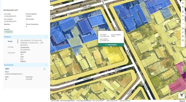 Imóvel C/ 450m² Em Arapongas/pr, localizado em Arapongas - PR, bairro Pq Siomara