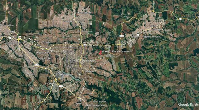 Imóvel C/ 250m² No Lot. Golden Park Ii Em Londrina/pr, localizado em Londrina - PR, bairro Loteamento Golden Park II