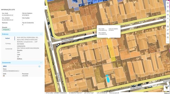 Direitos - Imóvel C/ 130m² No Res. Tereza Morciani Bononi Em Arapongas/pr, localizado em Arapongas - PR