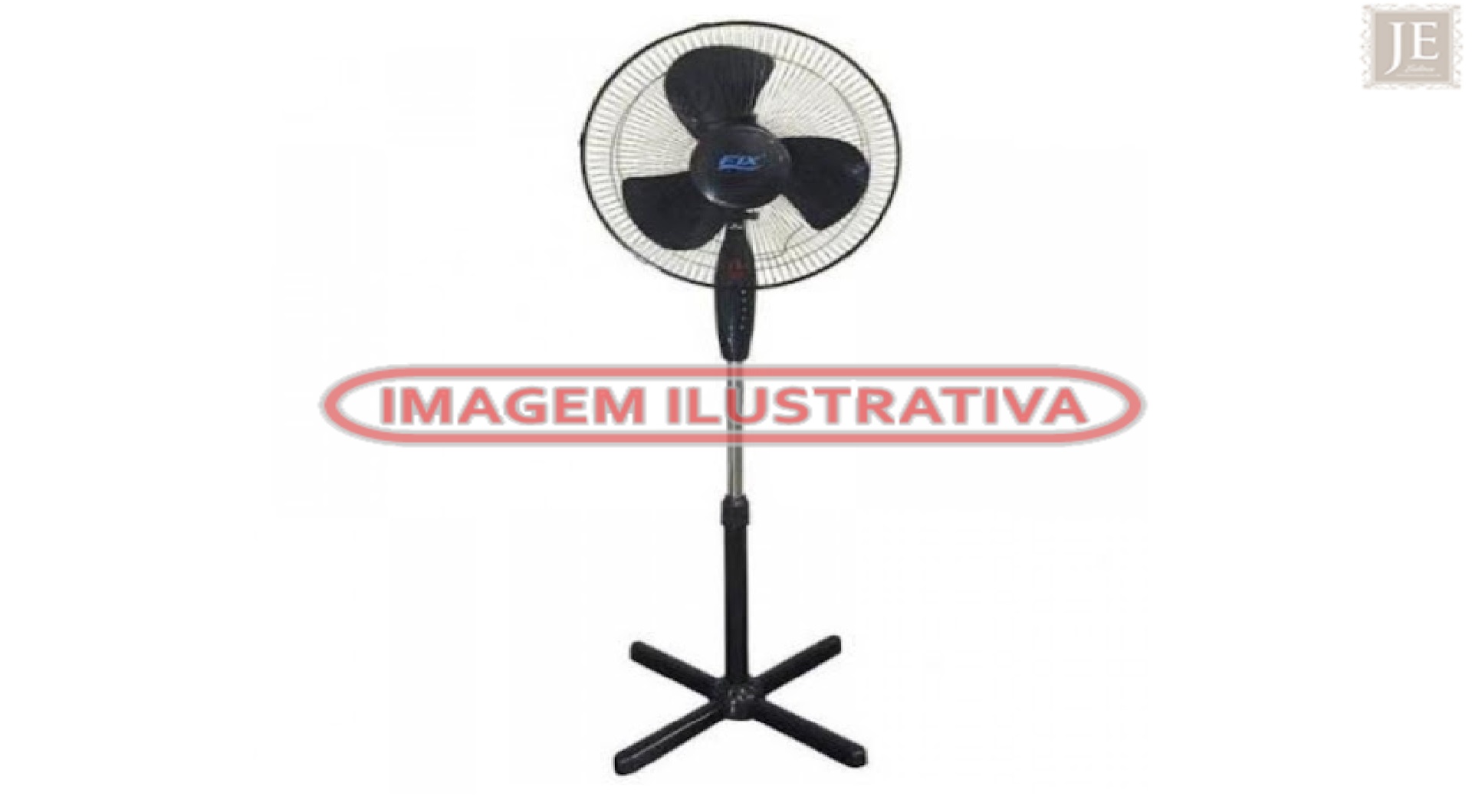 01 ventilador pedestal - leilão judicial - Não informado BR - lance mínimo R$ 100