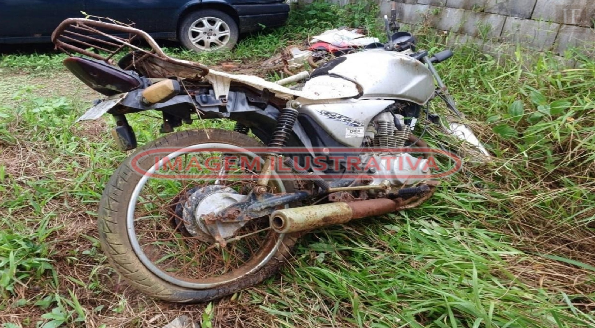 Sucata - Honda CG Titan, São João do Ivaí/PR - leilão judicial - Não informado BR - lance mínimo R$ 240