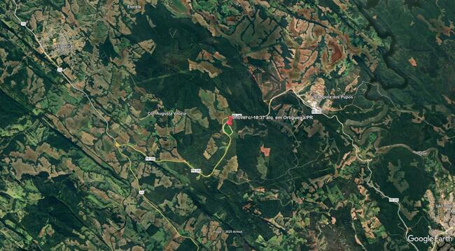 Imóvel C/ 18,37 Alq. Em Ortigueira/pr, localizado em Ortigueira - PR