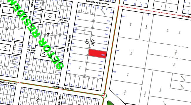Imóvel C/ 1.625m² No Res. Norte Em Sinop/mt, localizado em Sinop - MT, bairro Setor Residencial Norte