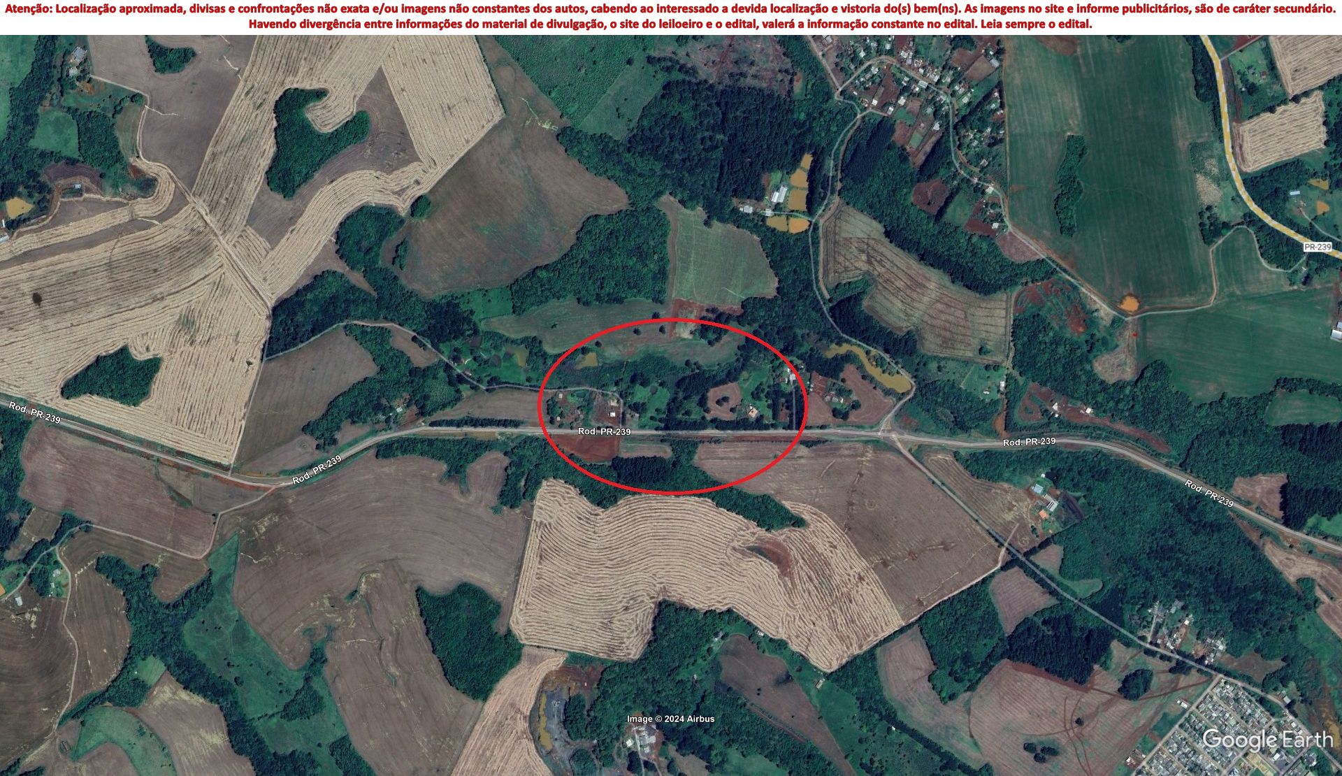 Leilão de Outros Imóveis Imóvel em Pitanga/PR - Lance Inicial R$ 134.050 - Judicial