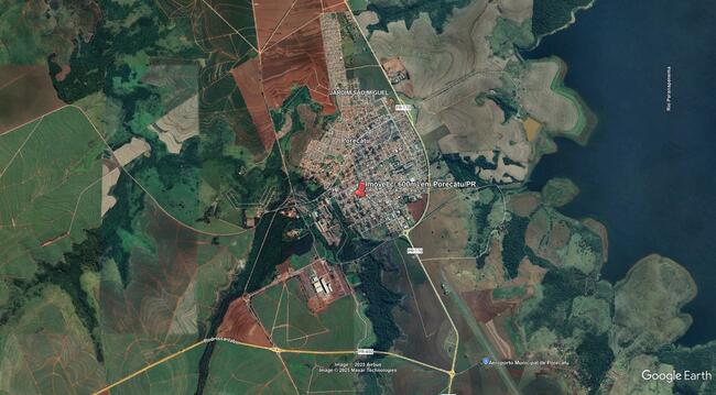 Imóvel C/ 799,80m² No Cento De Porecatu/pr, localizado em Porecatu - PR